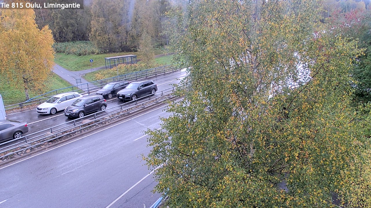 Weather Camera Image Väg 815 Oleåborg, Limingantie, Oulu, Pohjois-Pohjanmaa