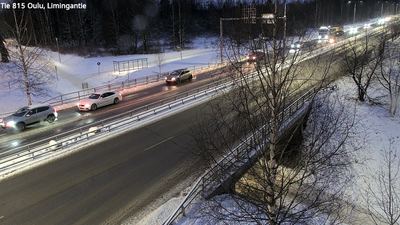Weather Camera Image Road 815 Oulu, Limingantie, Oulu, Pohjois-Pohjanmaa