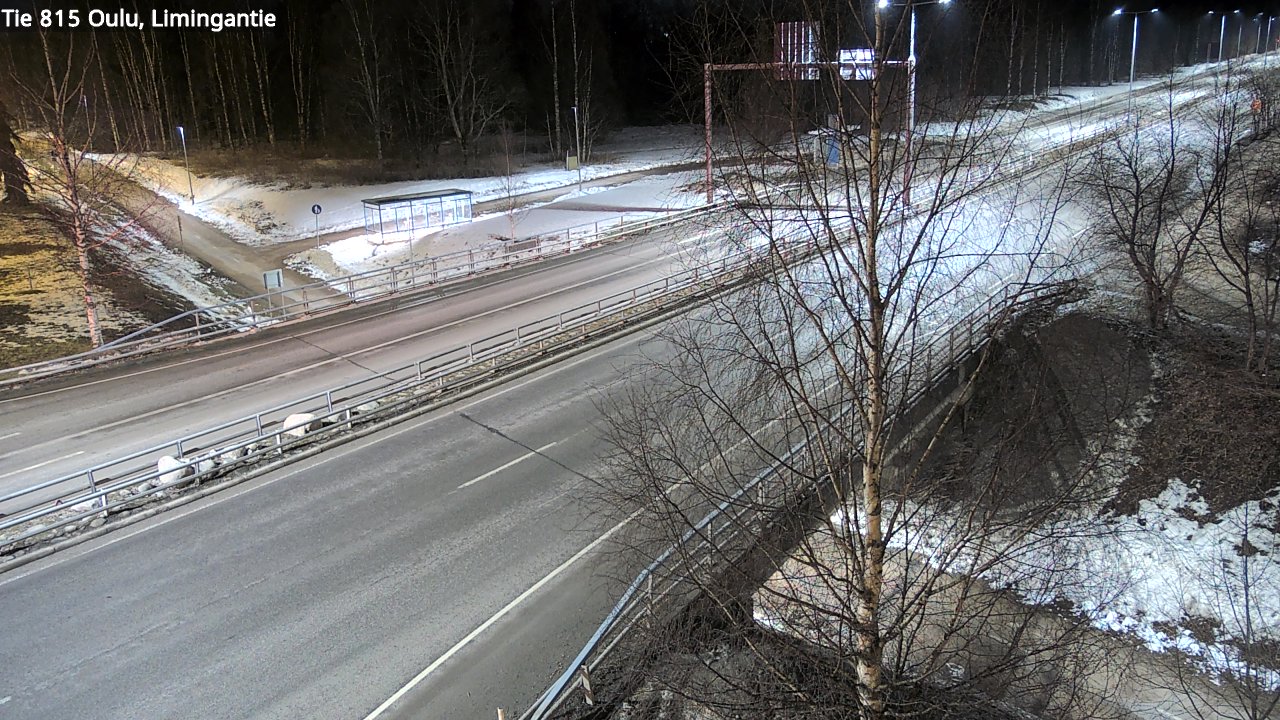 Weather Camera Image Road 815 Oulu, Limingantie, Oulu, Pohjois-Pohjanmaa
