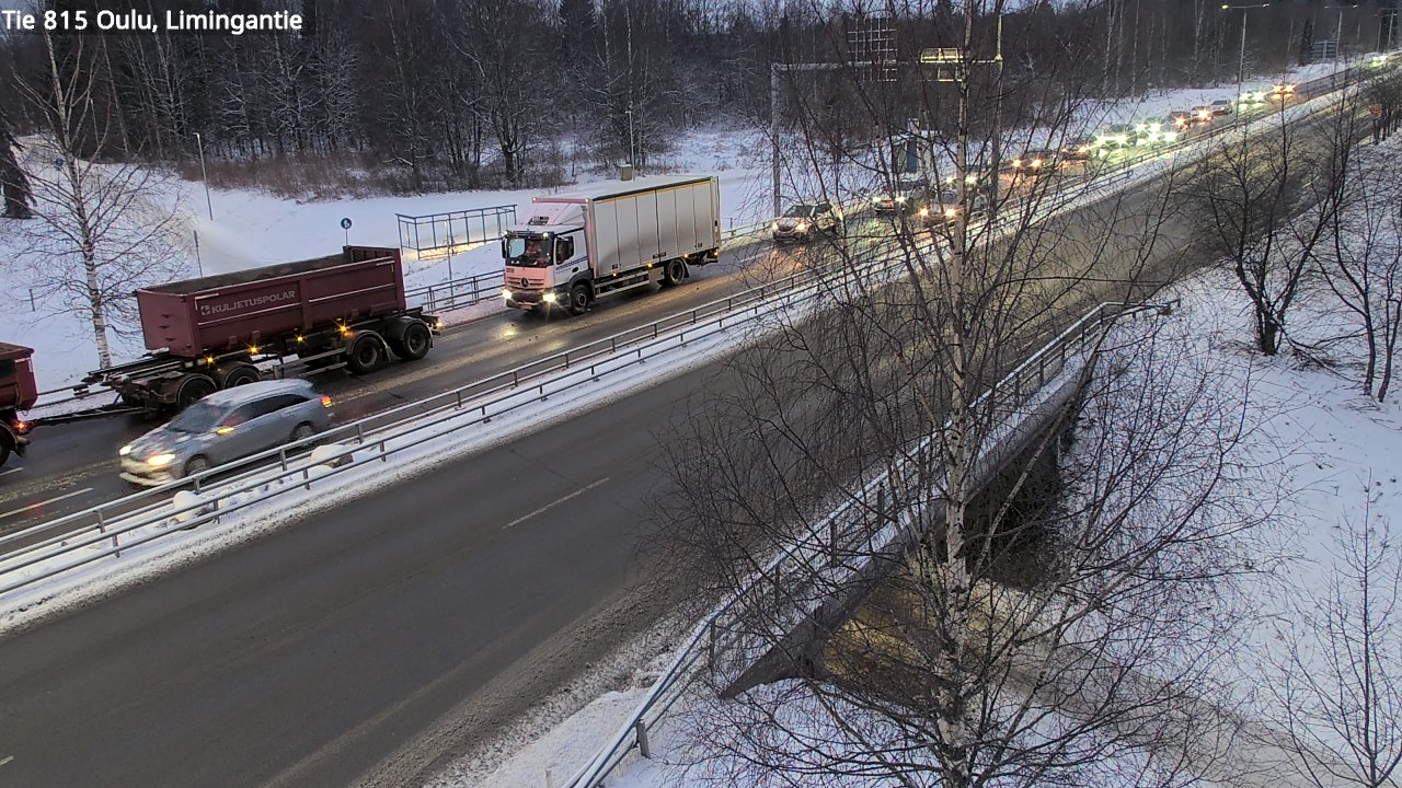 Weather Camera Image Road 815 Oulu, Limingantie, Oulu, Pohjois-Pohjanmaa