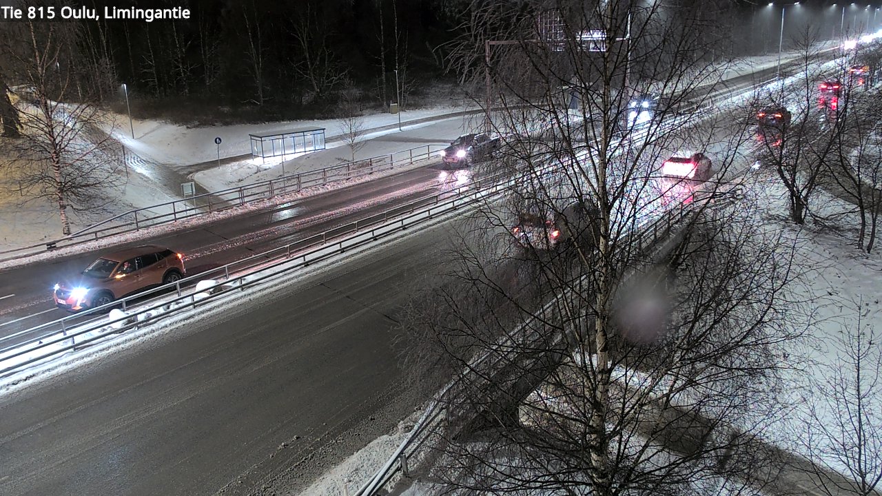 Weather Camera Image Road 815 Oulu, Limingantie, Oulu, Pohjois-Pohjanmaa