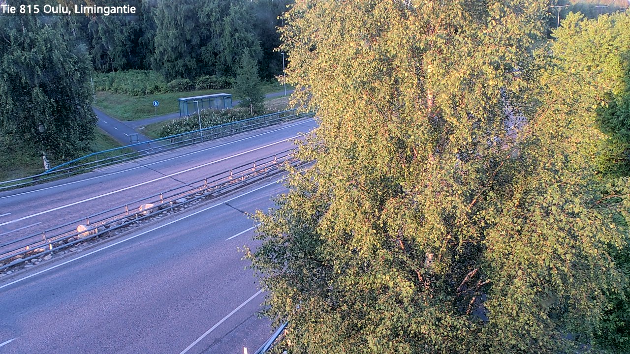 Kelikamerat Kuva Tie 815 Oulu, Limingantie, Oulu, Pohjois-Pohjanmaa