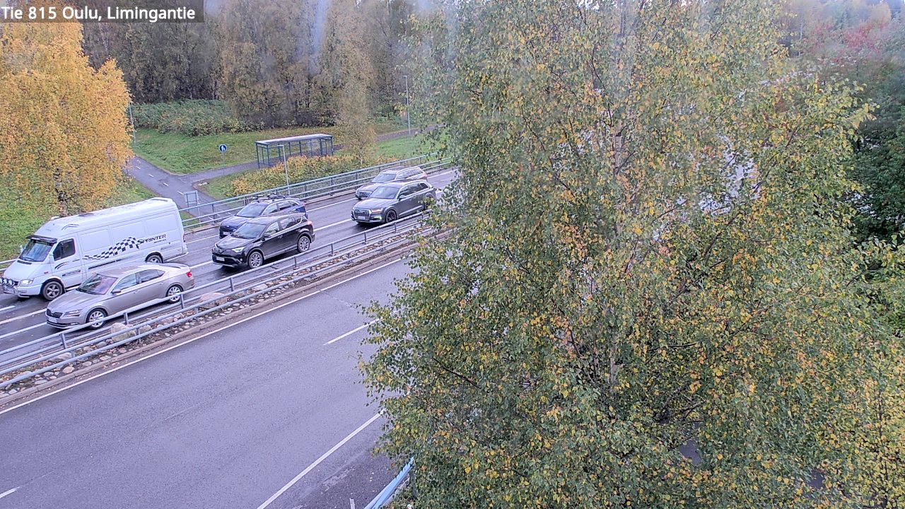 Weather Camera Image Väg 815 Oleåborg, Limingantie, Oulu, Pohjois-Pohjanmaa