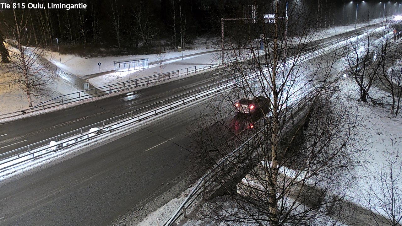 Weather Camera Image Road 815 Oulu, Limingantie, Oulu, Pohjois-Pohjanmaa