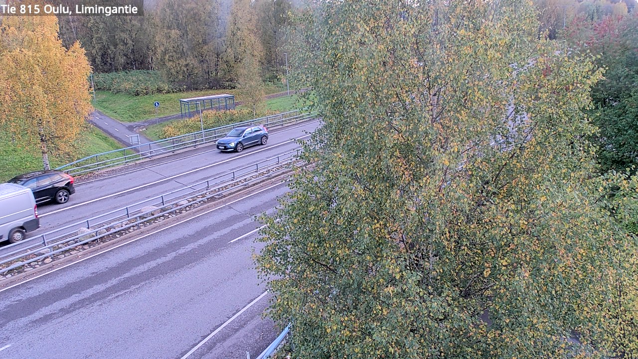 Weather Camera Image Väg 815 Oleåborg, Limingantie, Oulu, Pohjois-Pohjanmaa