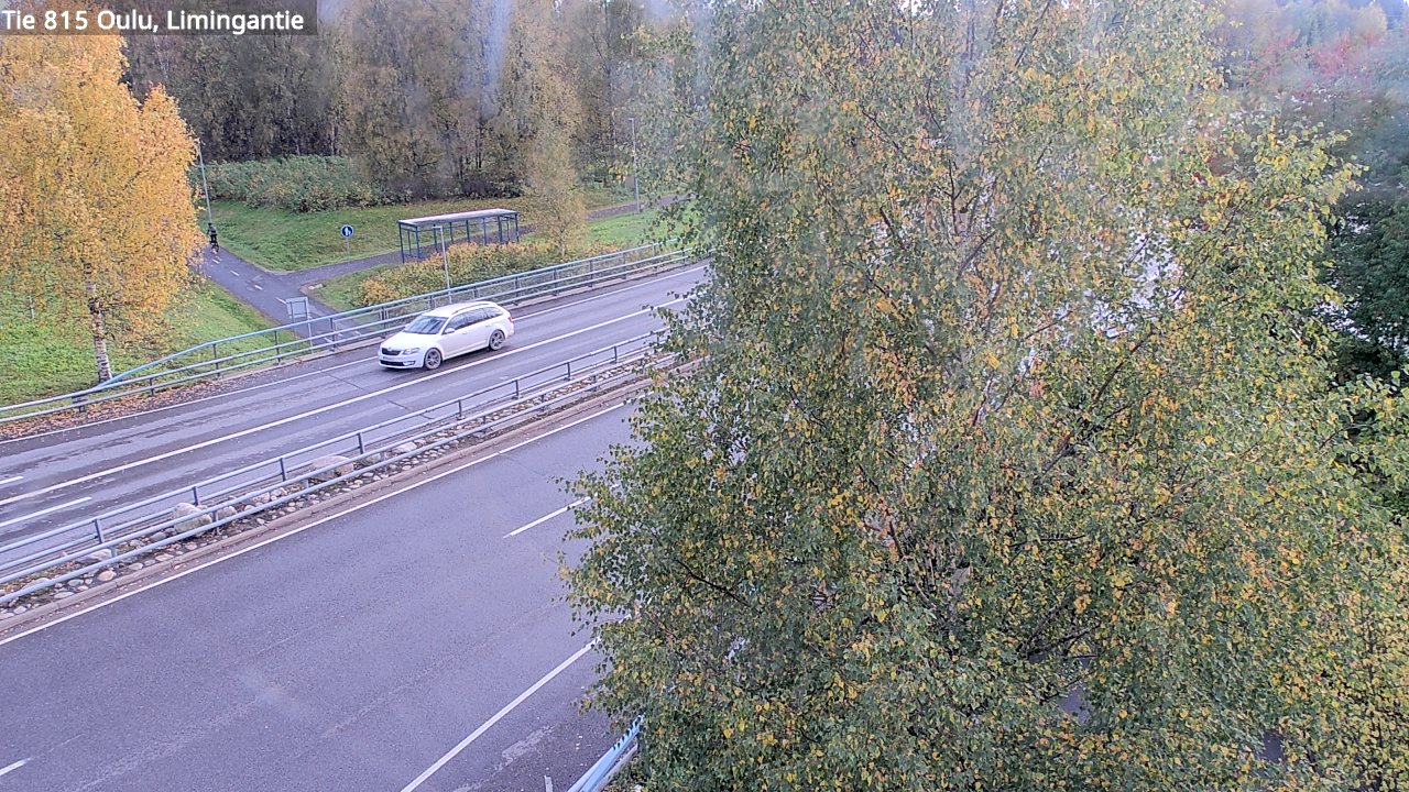 Weather Camera Image Väg 815 Oleåborg, Limingantie, Oulu, Pohjois-Pohjanmaa