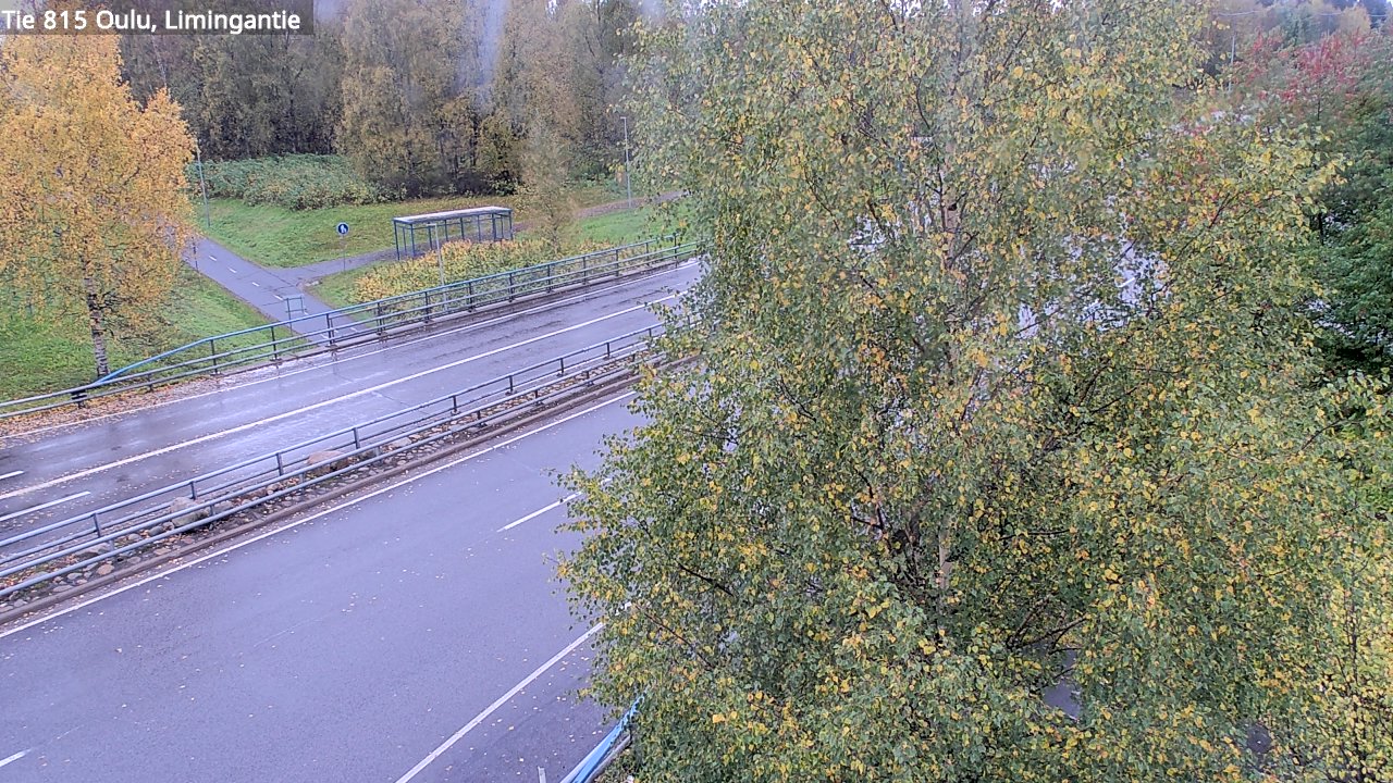 Weather Camera Image Väg 815 Oleåborg, Limingantie, Oulu, Pohjois-Pohjanmaa
