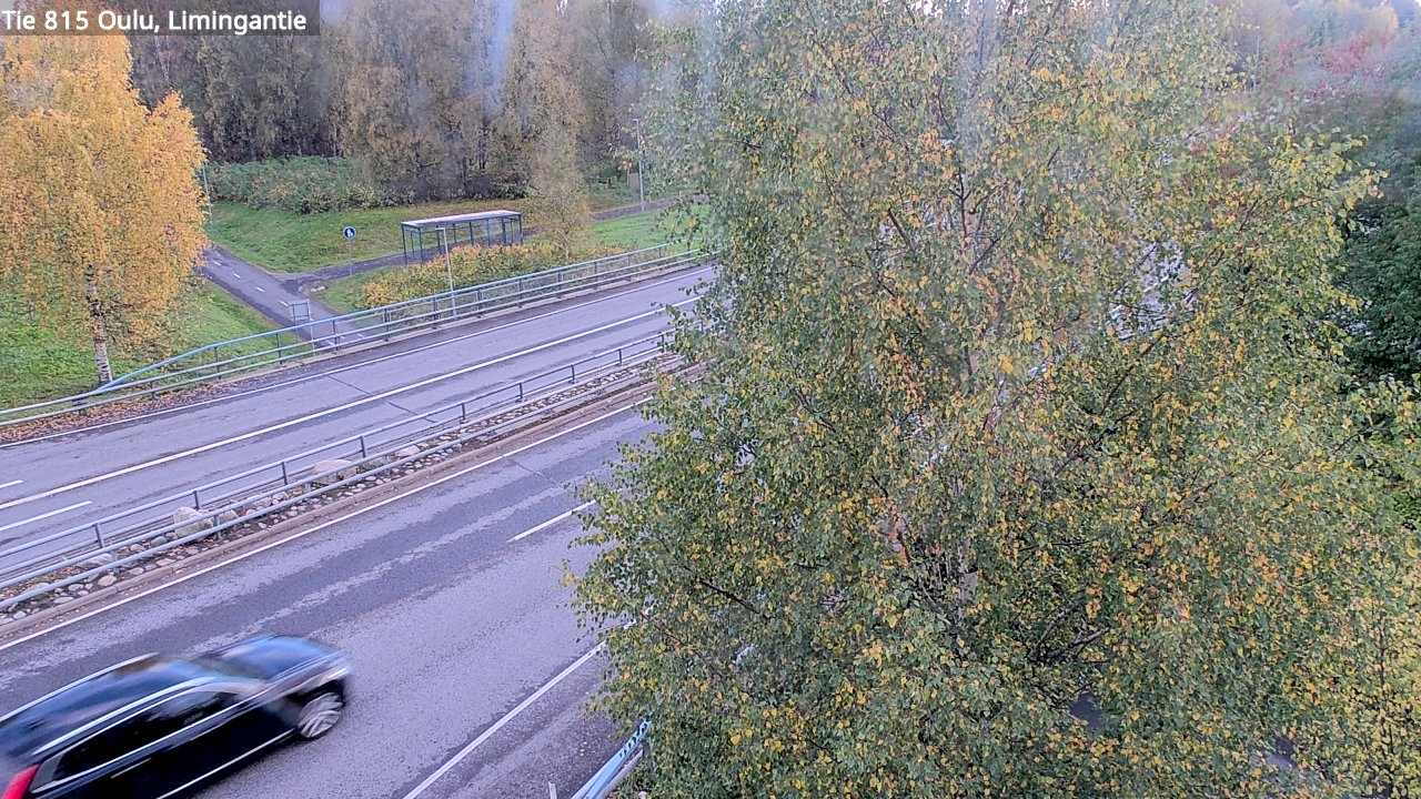 Weather Camera Image Väg 815 Oleåborg, Limingantie, Oulu, Pohjois-Pohjanmaa