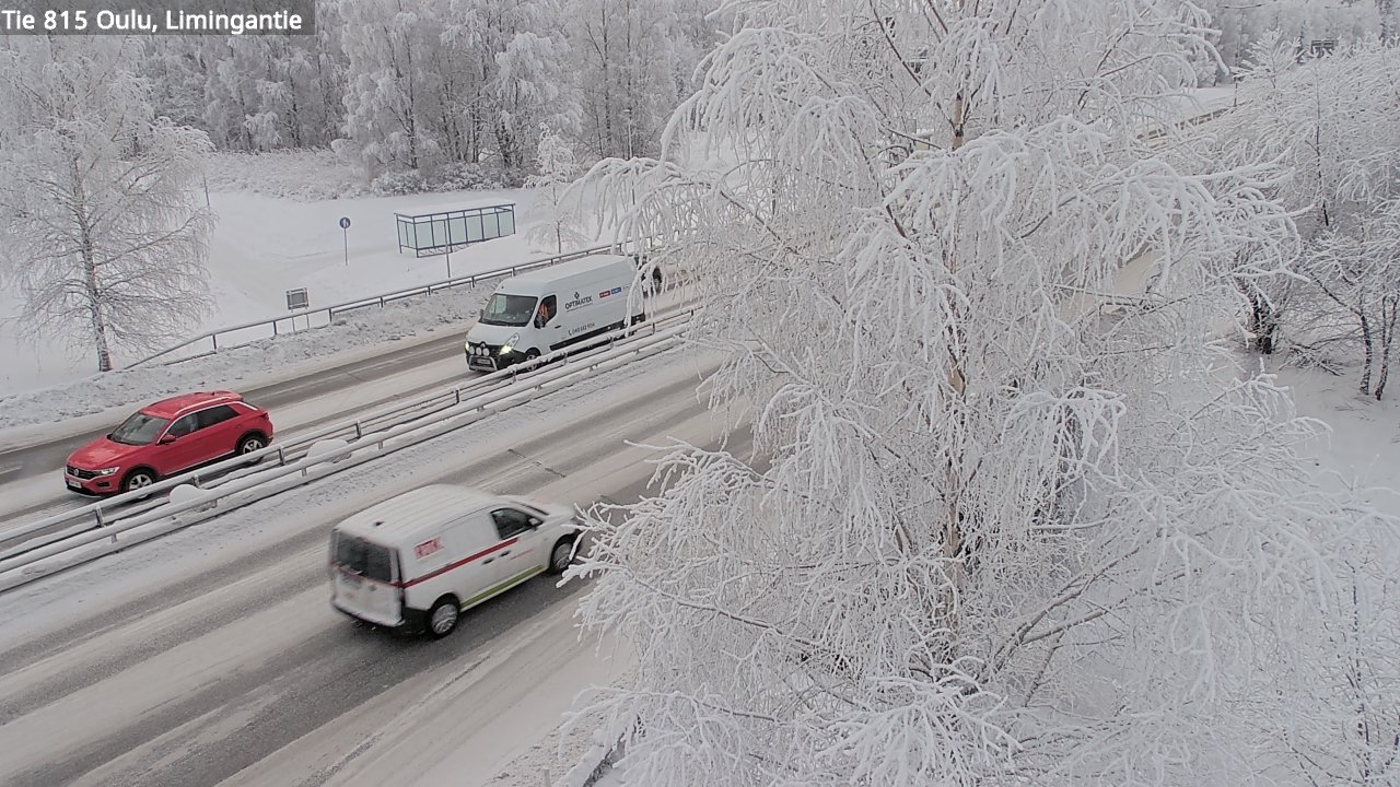 Weather Camera Image Road 815 Oulu, Limingantie, Oulu, Pohjois-Pohjanmaa