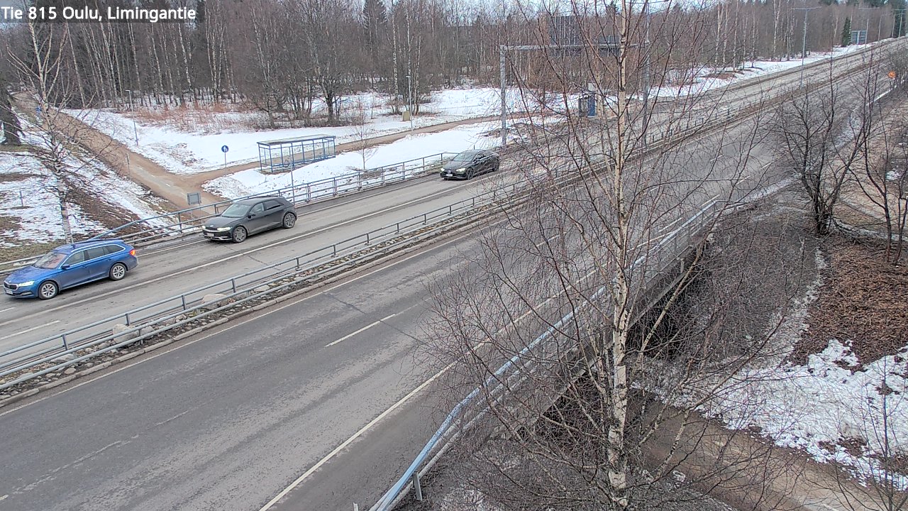 Weather Camera Image Road 815 Oulu, Limingantie, Oulu, Pohjois-Pohjanmaa