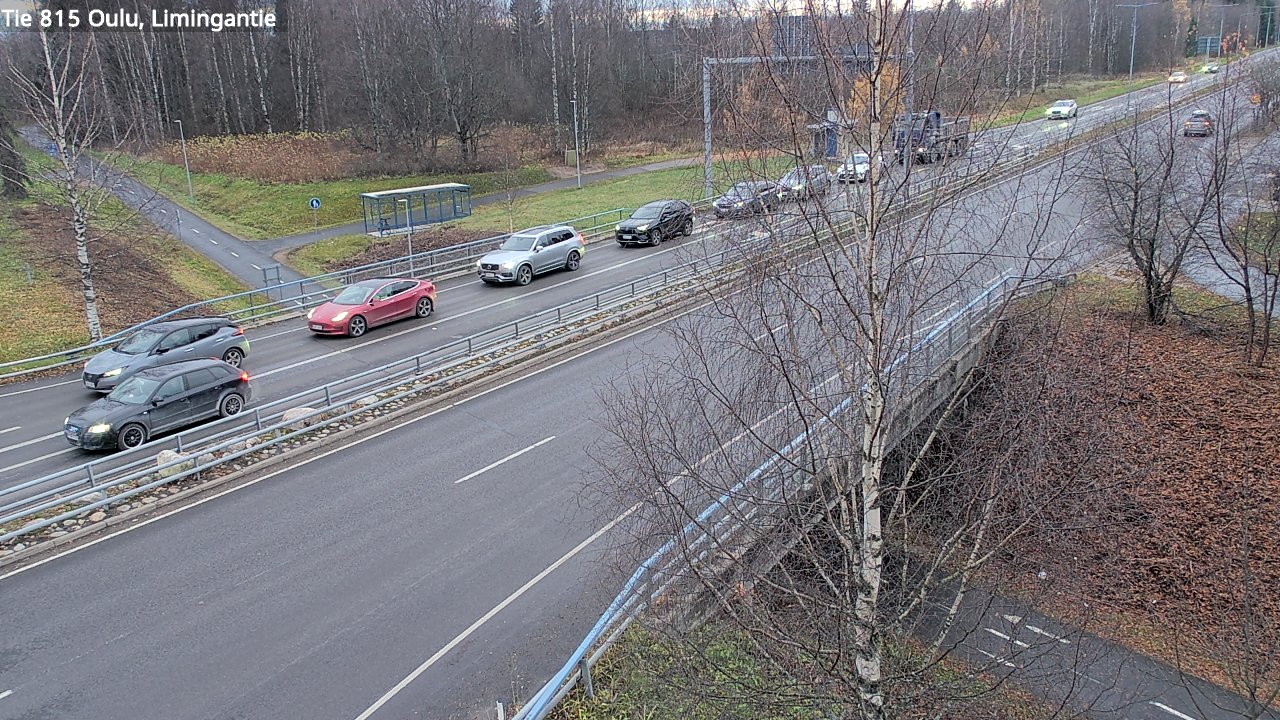 Kelikamerat Kuva Tie 815 Oulu, Limingantie, Oulu, Pohjois-Pohjanmaa