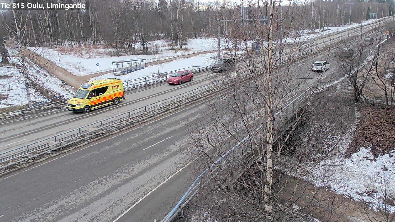 Weather Camera Image Road 815 Oulu, Limingantie, Oulu, Pohjois-Pohjanmaa