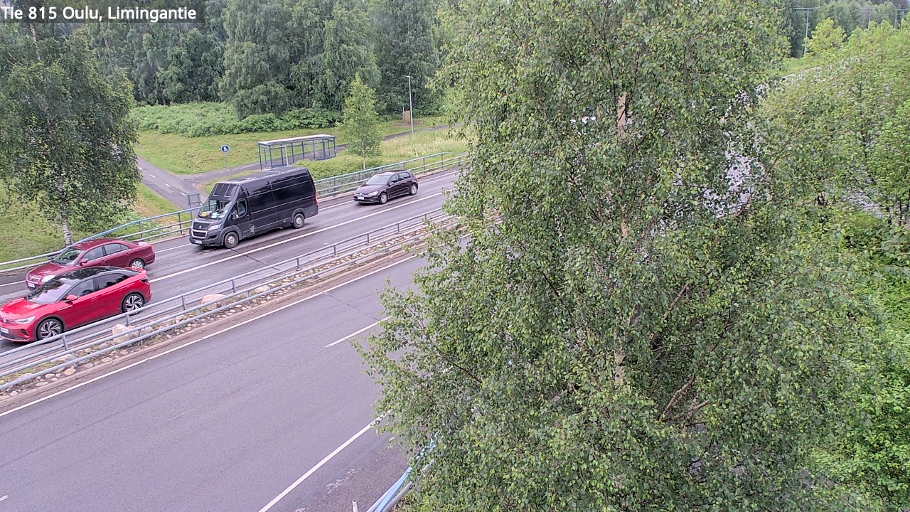 Weather Camera Image Väg 815 Oleåborg, Limingantie, Oulu, Pohjois-Pohjanmaa