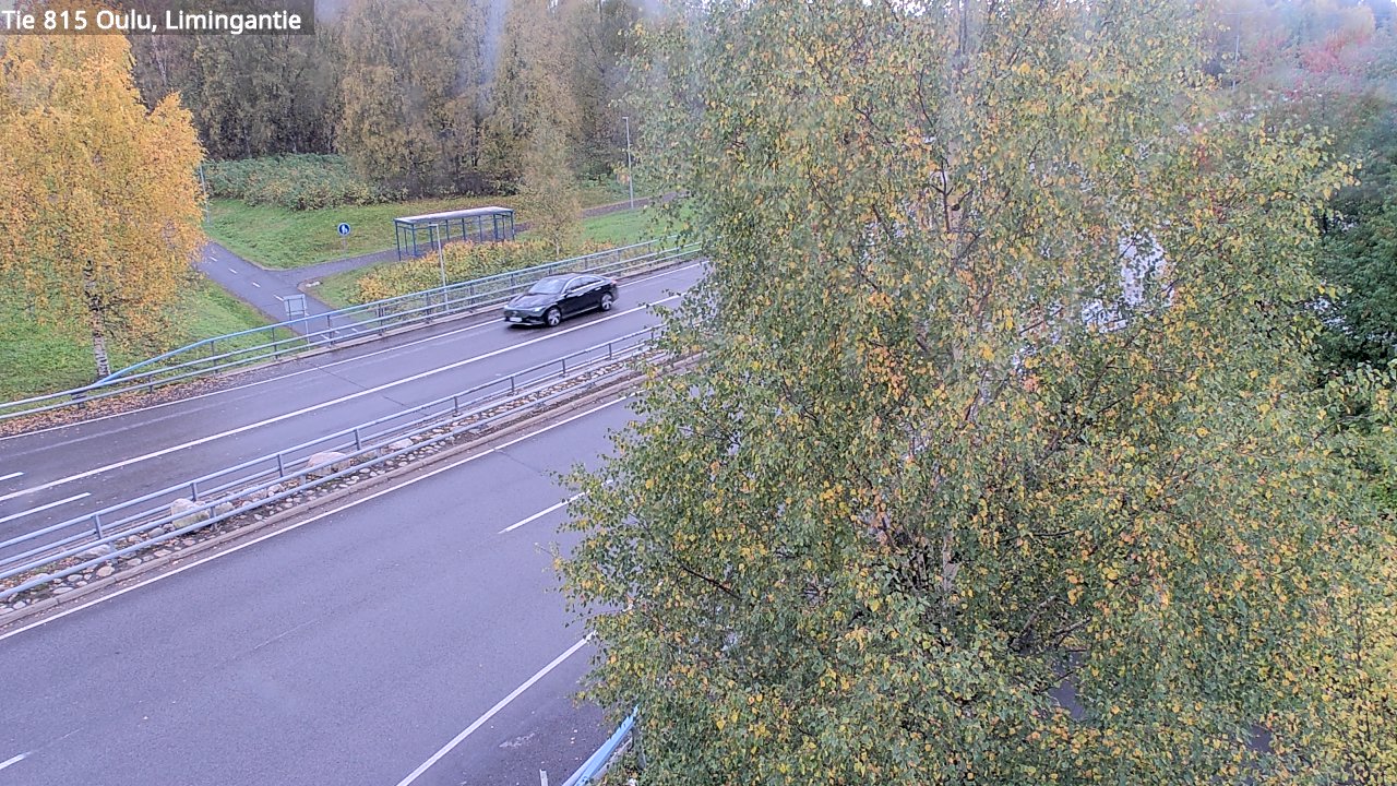 Weather Camera Image Väg 815 Oleåborg, Limingantie, Oulu, Pohjois-Pohjanmaa