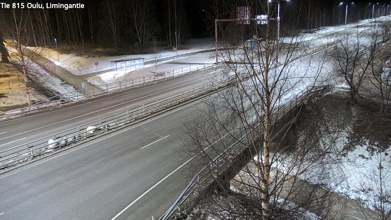 Kelikamerat Kuva Tie 815 Oulu, Limingantie, Oulu, Pohjois-Pohjanmaa