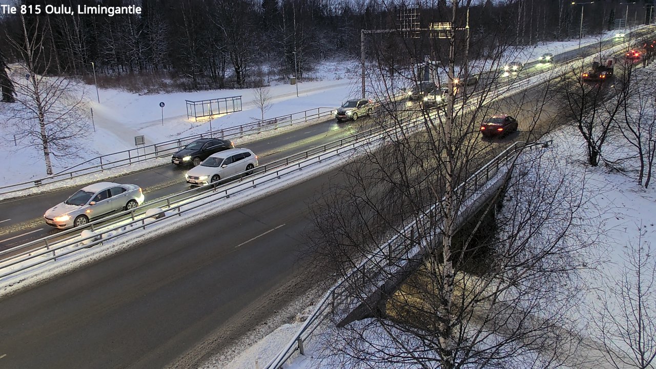 Weather Camera Image Road 815 Oulu, Limingantie, Oulu, Pohjois-Pohjanmaa
