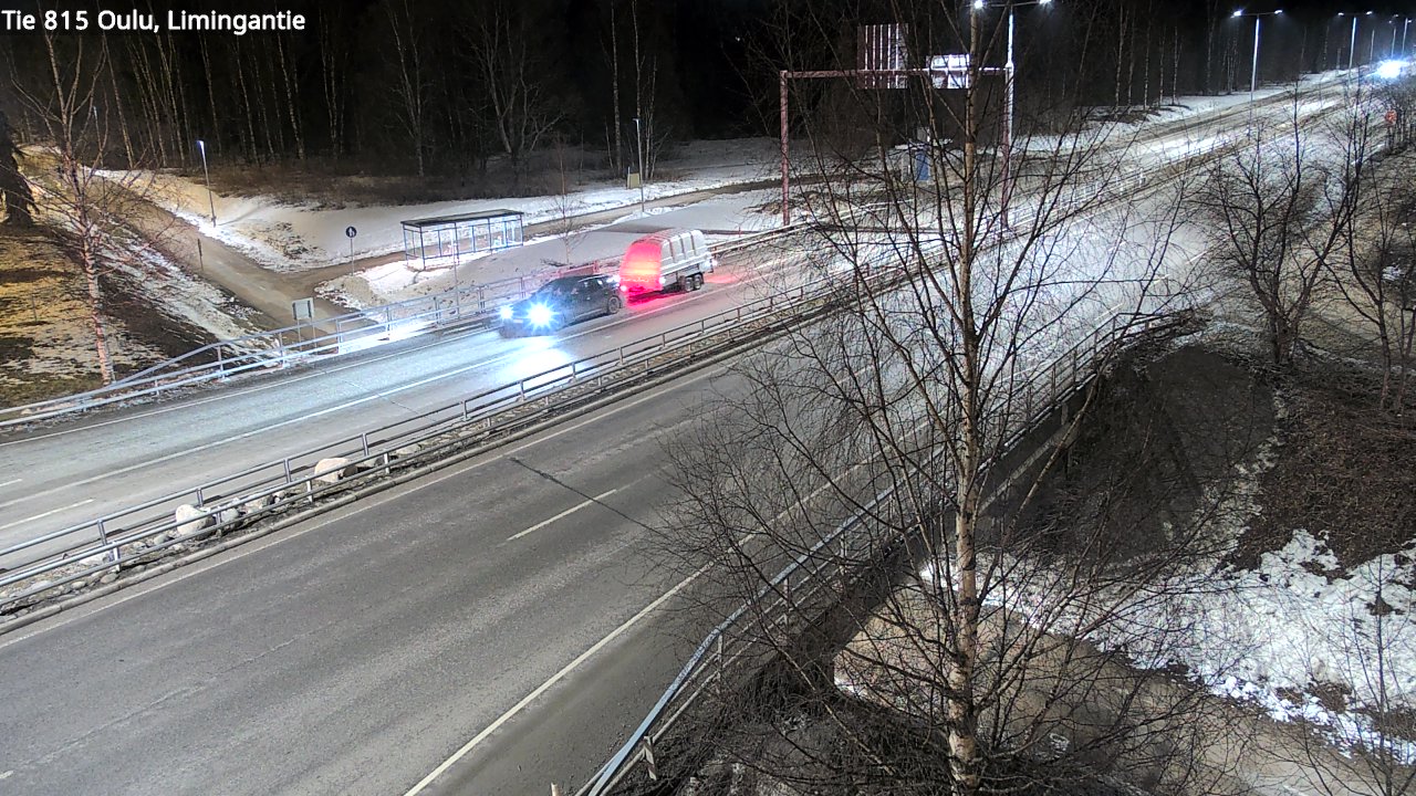 Weather Camera Image Road 815 Oulu, Limingantie, Oulu, Pohjois-Pohjanmaa