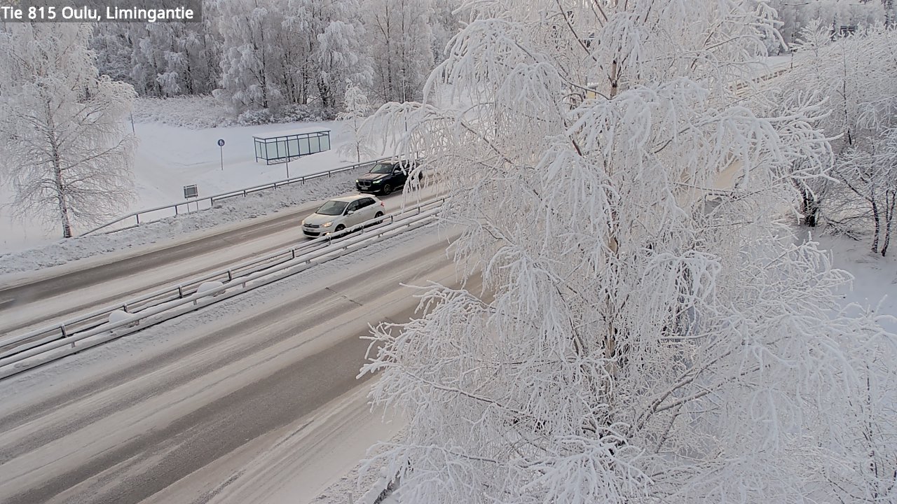 Weather Camera Image Road 815 Oulu, Limingantie, Oulu, Pohjois-Pohjanmaa