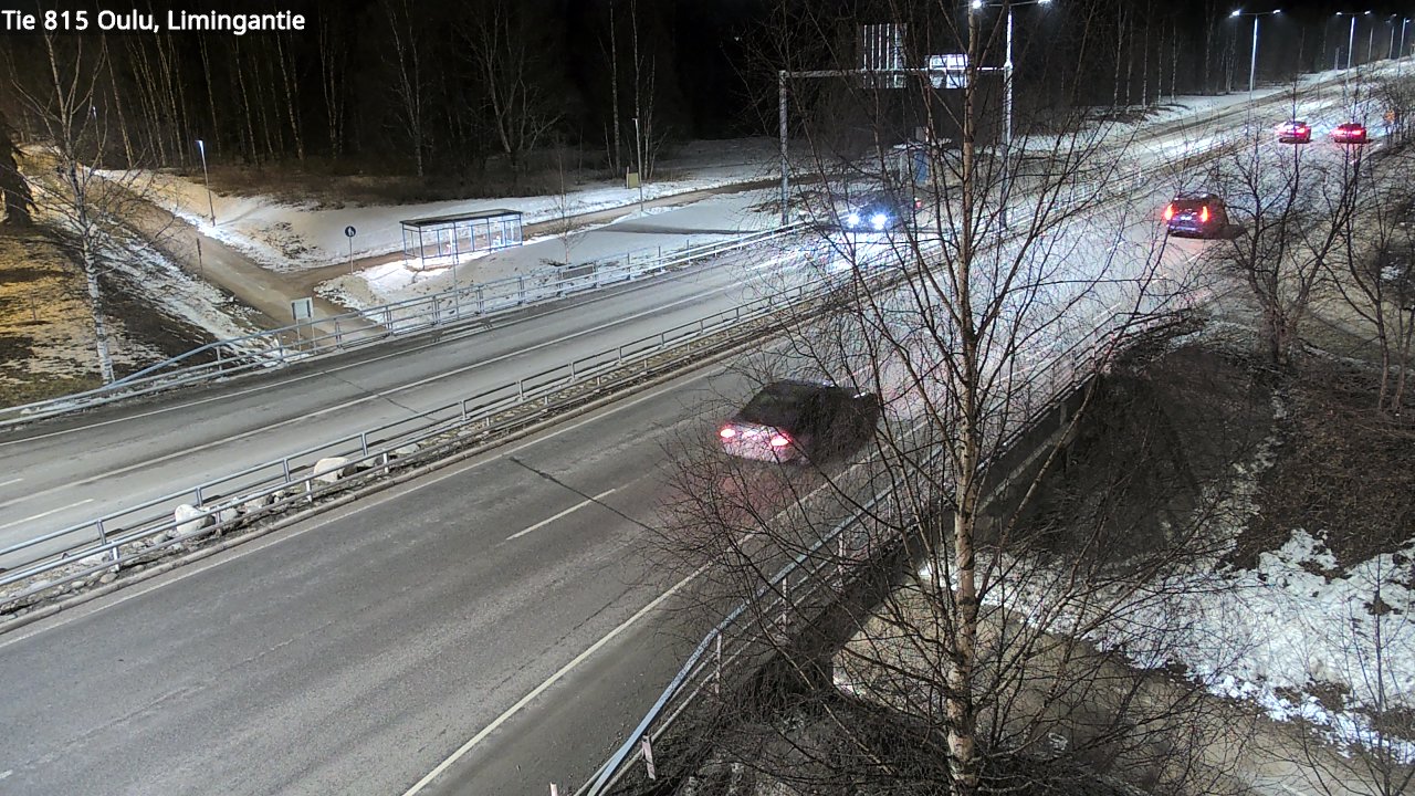 Weather Camera Image Road 815 Oulu, Limingantie, Oulu, Pohjois-Pohjanmaa