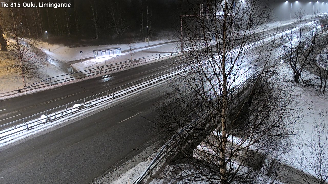 Weather Camera Image Road 815 Oulu, Limingantie, Oulu, Pohjois-Pohjanmaa