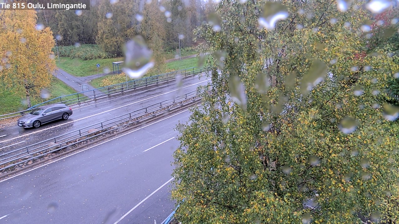 Weather Camera Image Väg 815 Oleåborg, Limingantie, Oulu, Pohjois-Pohjanmaa