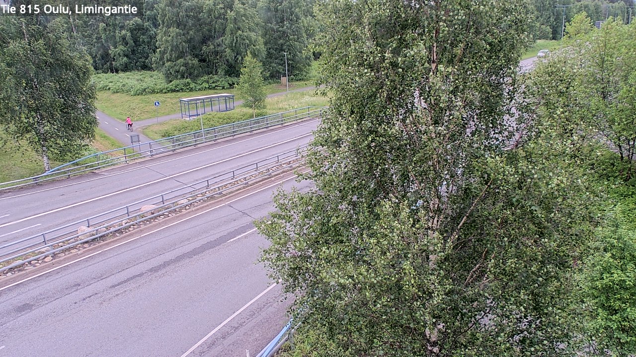 Weather Camera Image Väg 815 Oleåborg, Limingantie, Oulu, Pohjois-Pohjanmaa