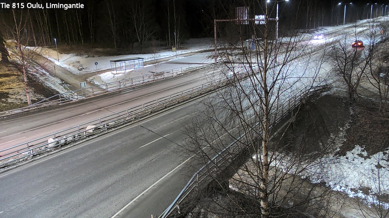 Weather Camera Image Road 815 Oulu, Limingantie, Oulu, Pohjois-Pohjanmaa
