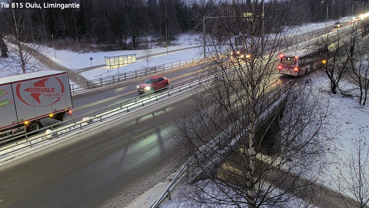 Weather Camera Image Road 815 Oulu, Limingantie, Oulu, Pohjois-Pohjanmaa