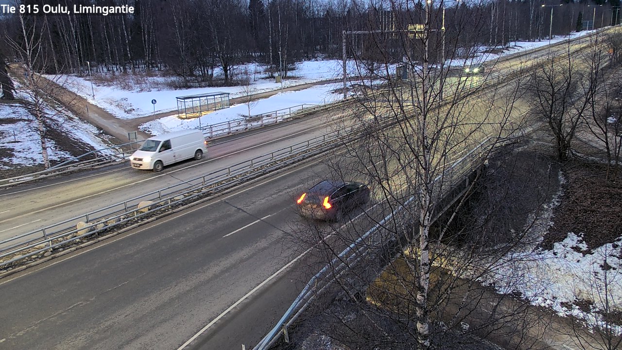 Weather Camera Image Road 815 Oulu, Limingantie, Oulu, Pohjois-Pohjanmaa