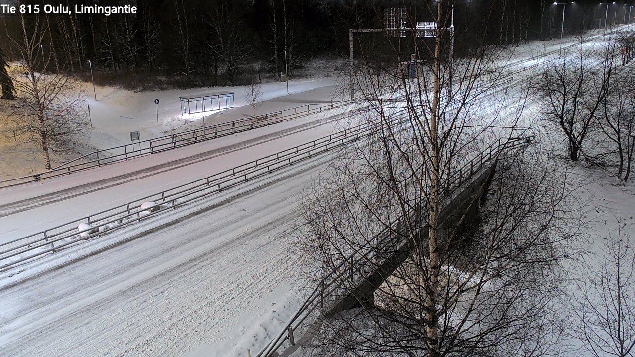 Kelikamerat Kuva Tie 815 Oulu, Limingantie, Oulu, Pohjois-Pohjanmaa