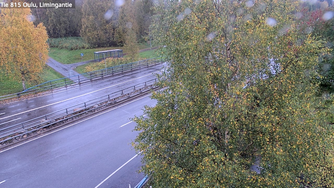 Weather Camera Image Väg 815 Oleåborg, Limingantie, Oulu, Pohjois-Pohjanmaa