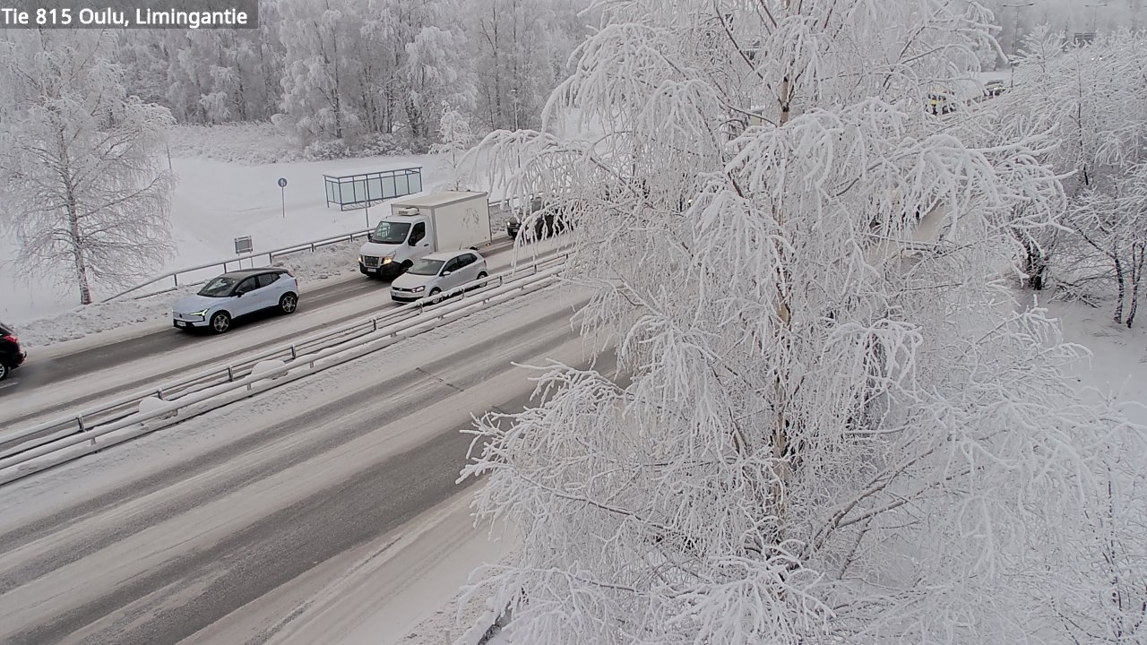 Weather Camera Image Road 815 Oulu, Limingantie, Oulu, Pohjois-Pohjanmaa