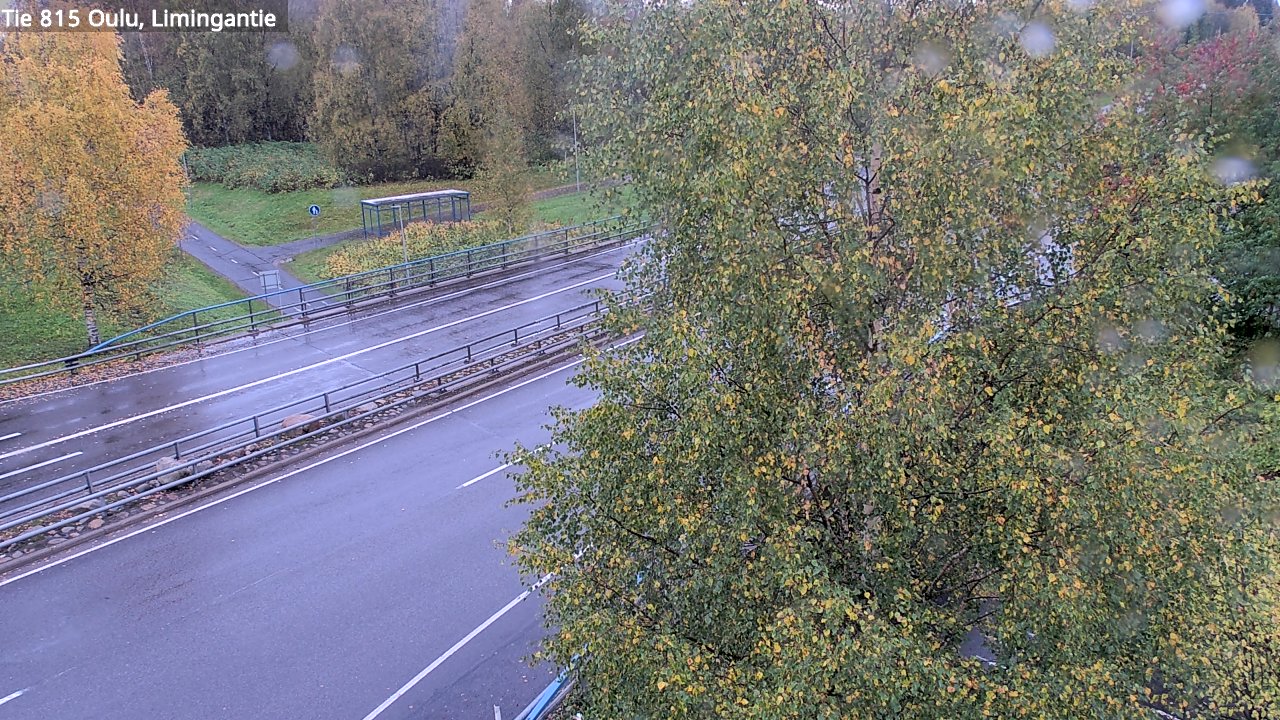 Weather Camera Image Väg 815 Oleåborg, Limingantie, Oulu, Pohjois-Pohjanmaa