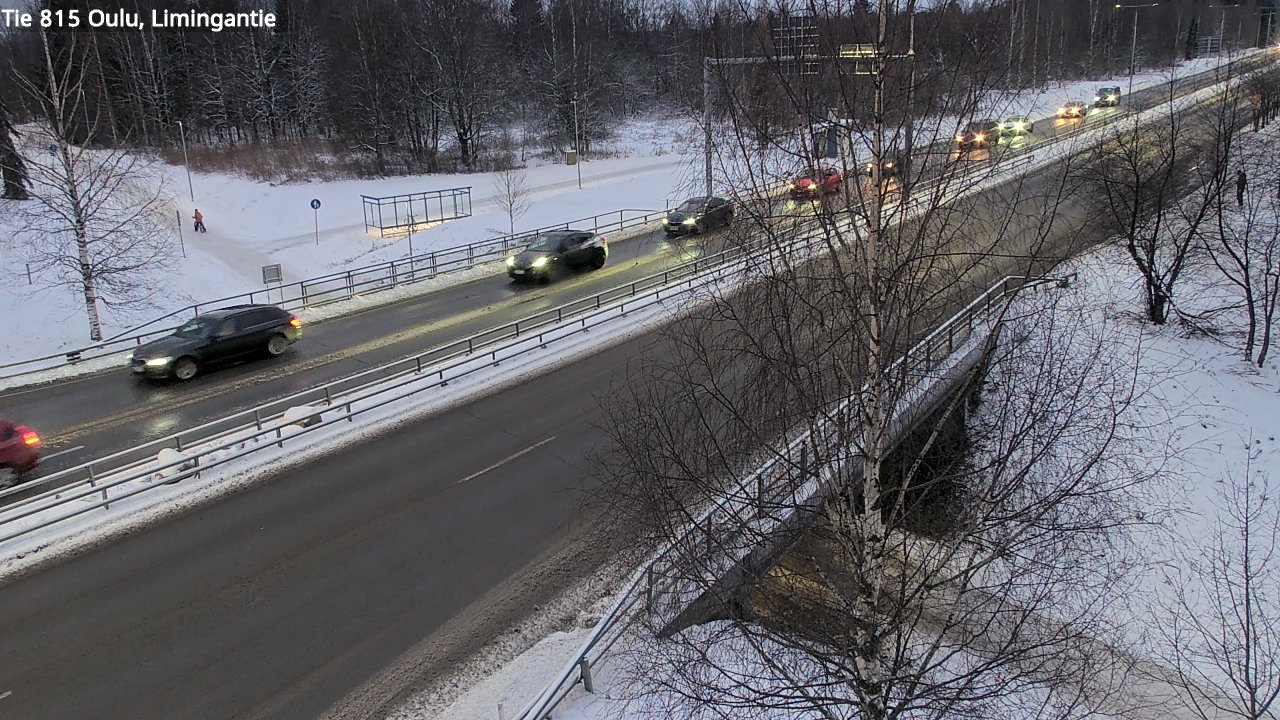 Weather Camera Image Road 815 Oulu, Limingantie, Oulu, Pohjois-Pohjanmaa