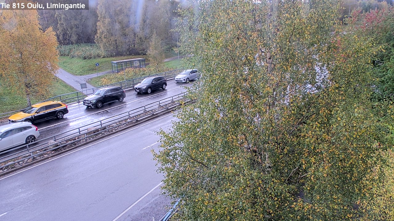 Weather Camera Image Väg 815 Oleåborg, Limingantie, Oulu, Pohjois-Pohjanmaa