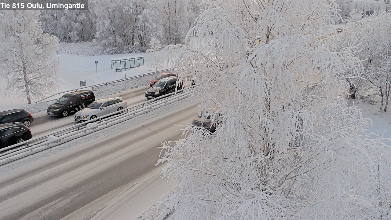 Weather Camera Image Road 815 Oulu, Limingantie, Oulu, Pohjois-Pohjanmaa