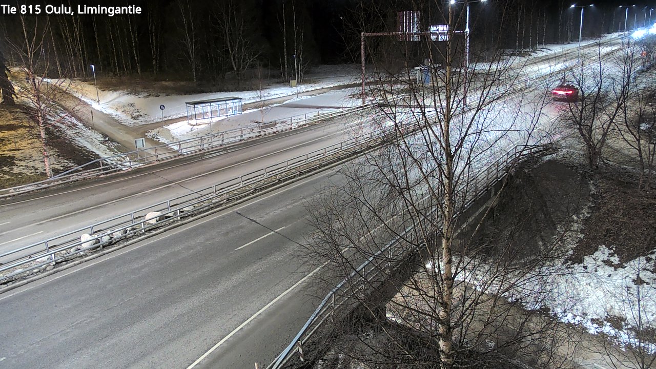 Weather Camera Image Road 815 Oulu, Limingantie, Oulu, Pohjois-Pohjanmaa