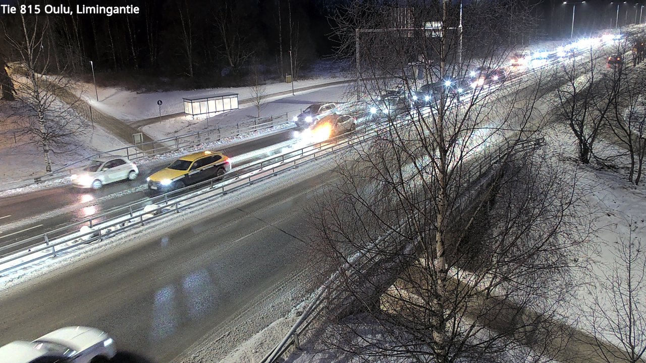 Weather Camera Image Väg 815 Oleåborg, Limingantie, Oulu, Pohjois-Pohjanmaa