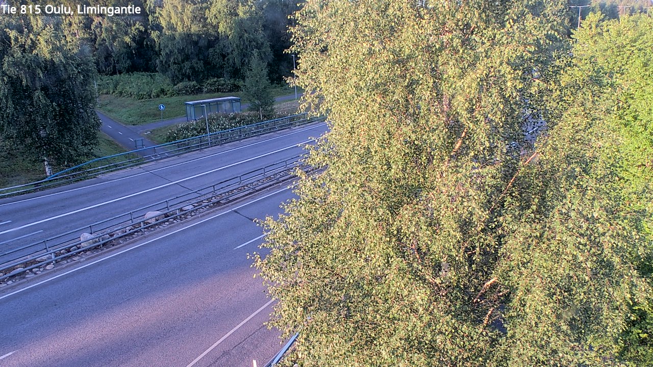 Weather Camera Image Road 815 Oulu, Limingantie, Oulu, Pohjois-Pohjanmaa