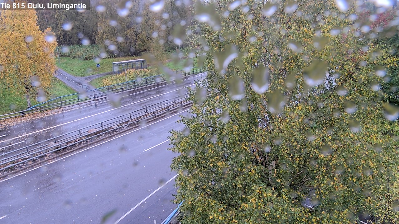 Weather Camera Image Väg 815 Oleåborg, Limingantie, Oulu, Pohjois-Pohjanmaa