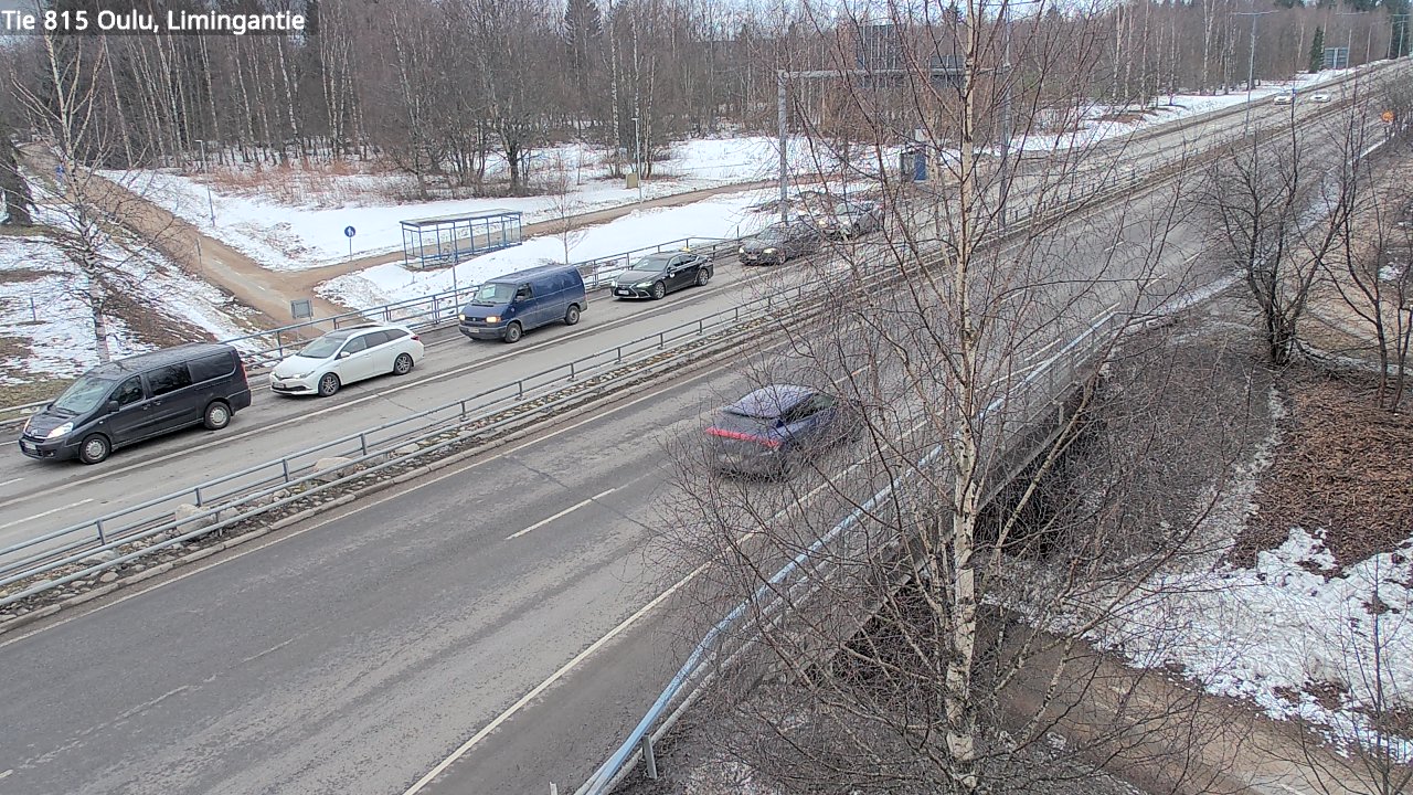 Weather Camera Image Road 815 Oulu, Limingantie, Oulu, Pohjois-Pohjanmaa