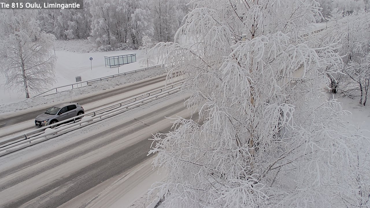 Weather Camera Image Road 815 Oulu, Limingantie, Oulu, Pohjois-Pohjanmaa
