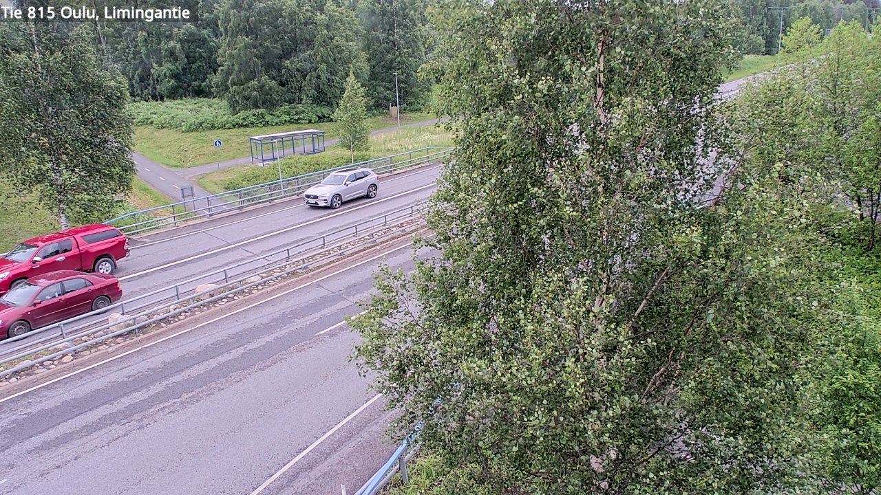 Weather Camera Image Väg 815 Oleåborg, Limingantie, Oulu, Pohjois-Pohjanmaa