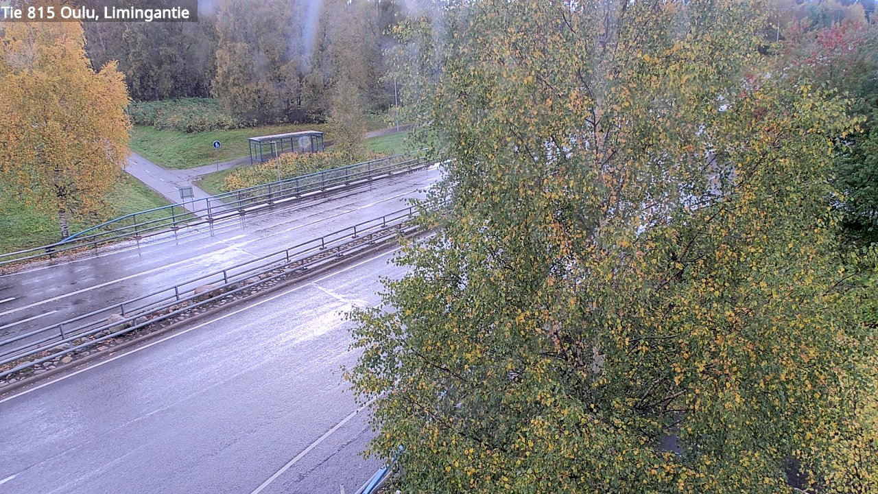 Weather Camera Image Väg 815 Oleåborg, Limingantie, Oulu, Pohjois-Pohjanmaa