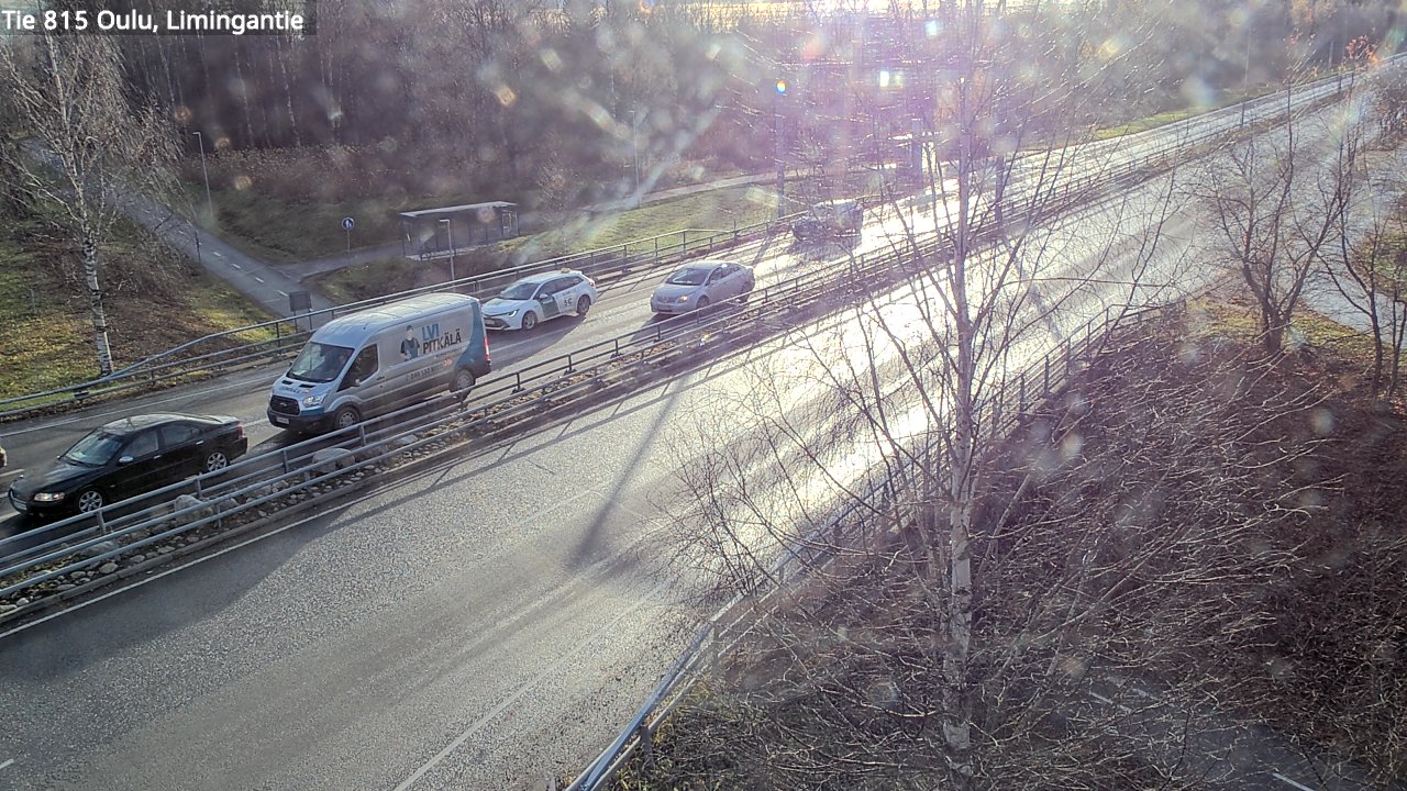 Kelikamerat Kuva Tie 815 Oulu, Limingantie, Oulu, Pohjois-Pohjanmaa