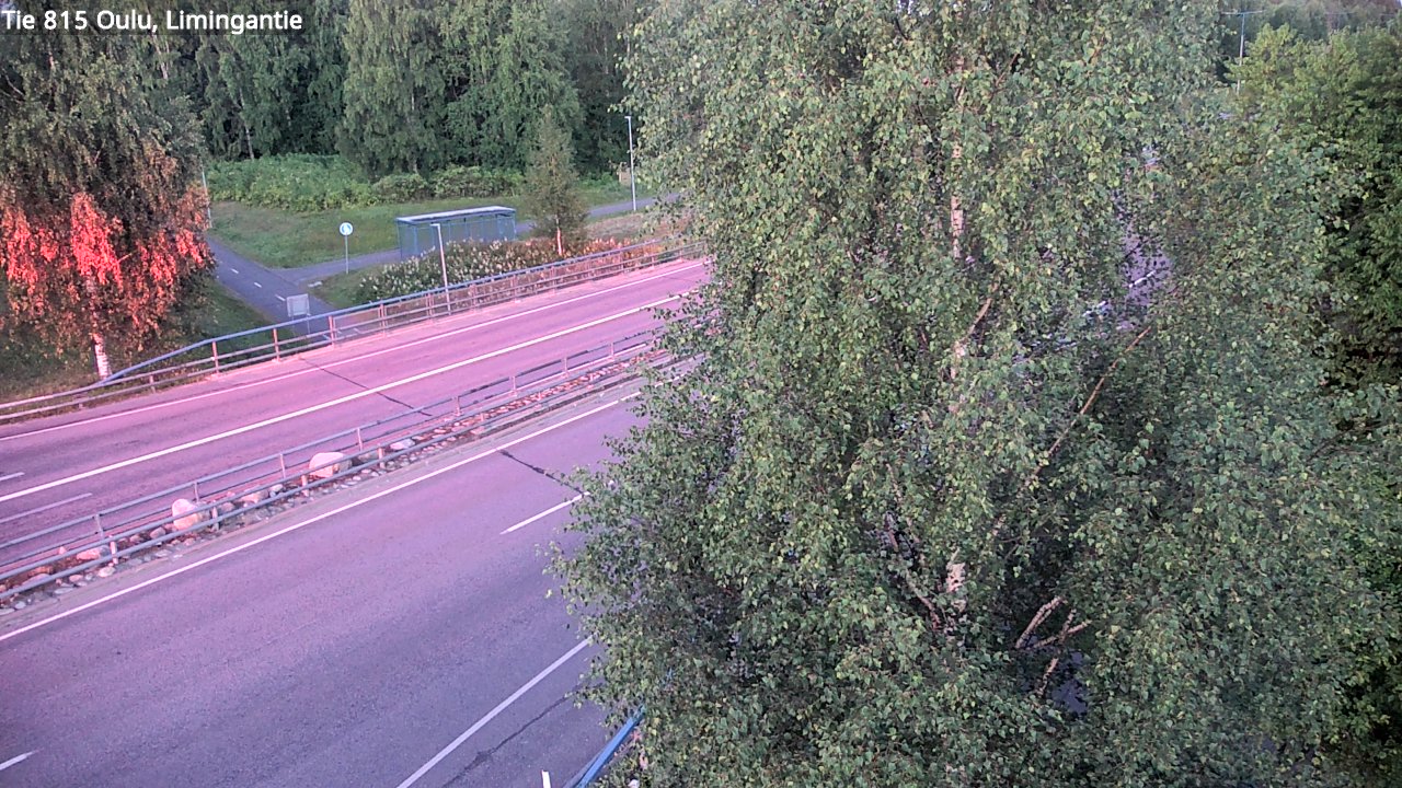 Kelikamerat Kuva Tie 815 Oulu, Limingantie, Oulu, Pohjois-Pohjanmaa