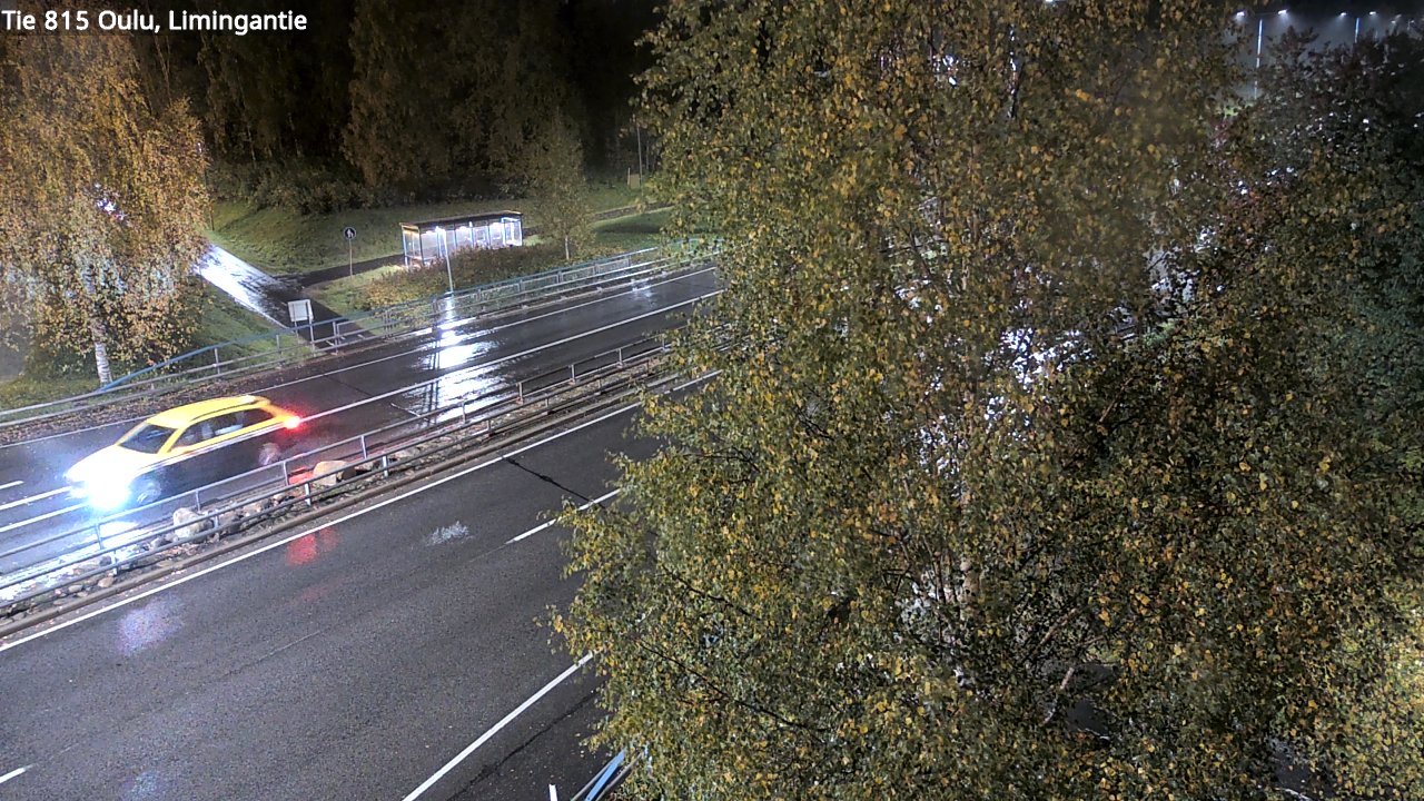 Weather Camera Image Väg 815 Oleåborg, Limingantie, Oulu, Pohjois-Pohjanmaa