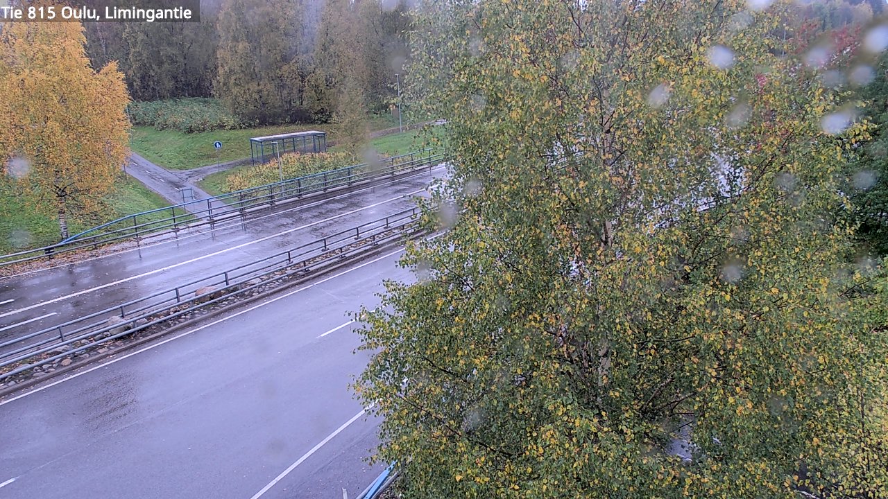 Weather Camera Image Väg 815 Oleåborg, Limingantie, Oulu, Pohjois-Pohjanmaa