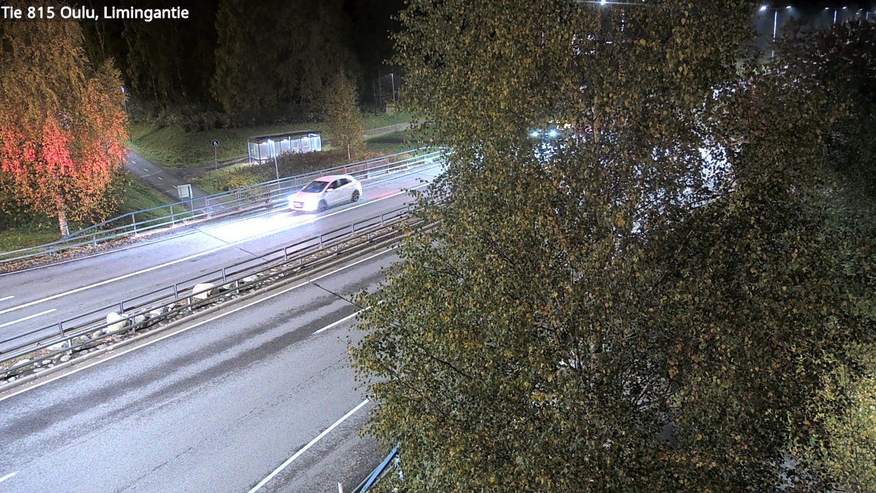 Weather Camera Image Väg 815 Oleåborg, Limingantie, Oulu, Pohjois-Pohjanmaa