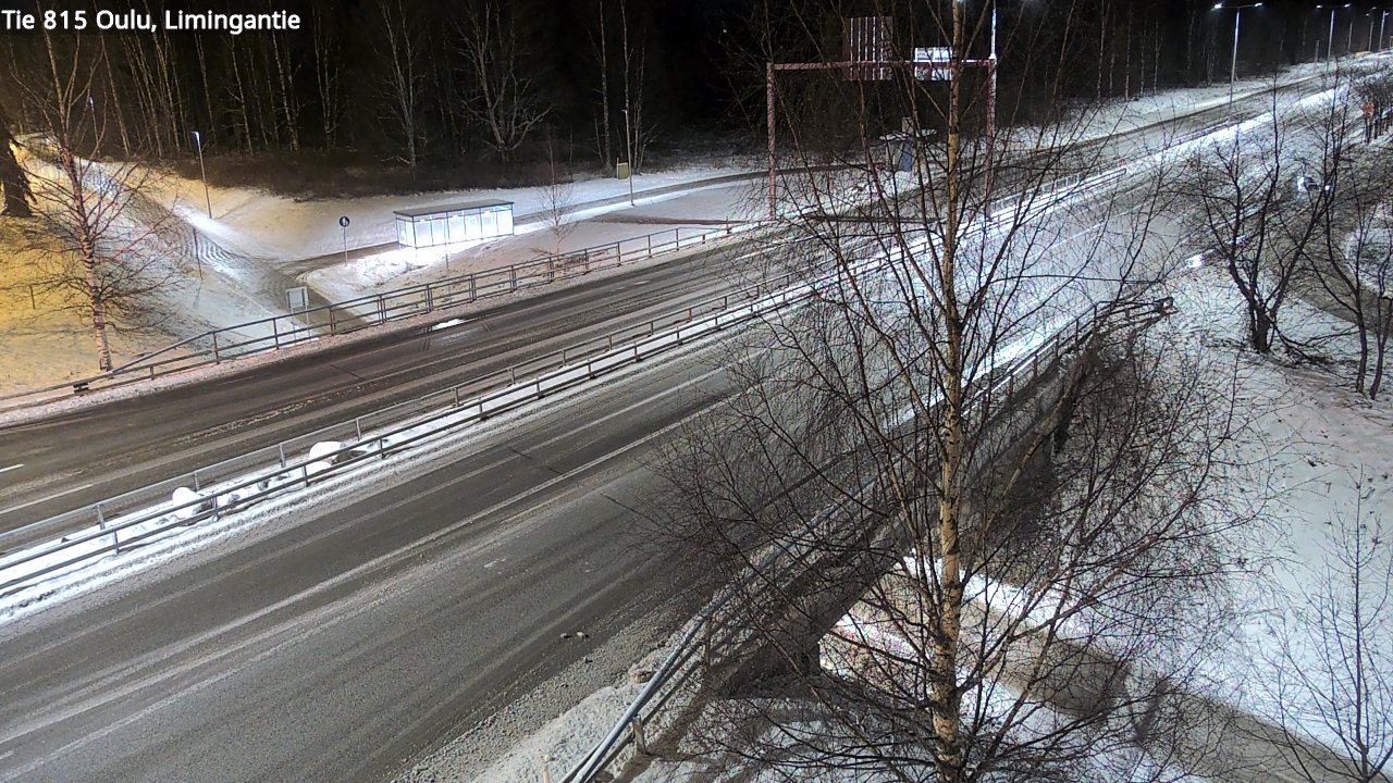 Weather Camera Image Road 815 Oulu, Limingantie, Oulu, Pohjois-Pohjanmaa